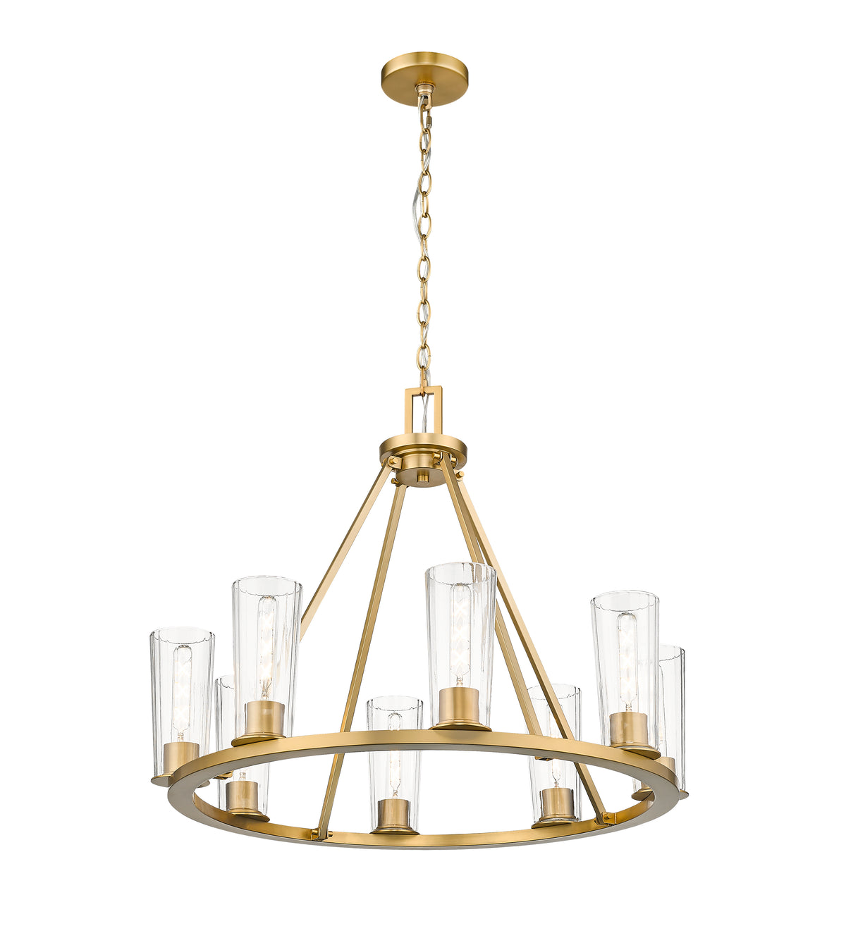 Lustre Titus Or moderne, 33" – vue 4