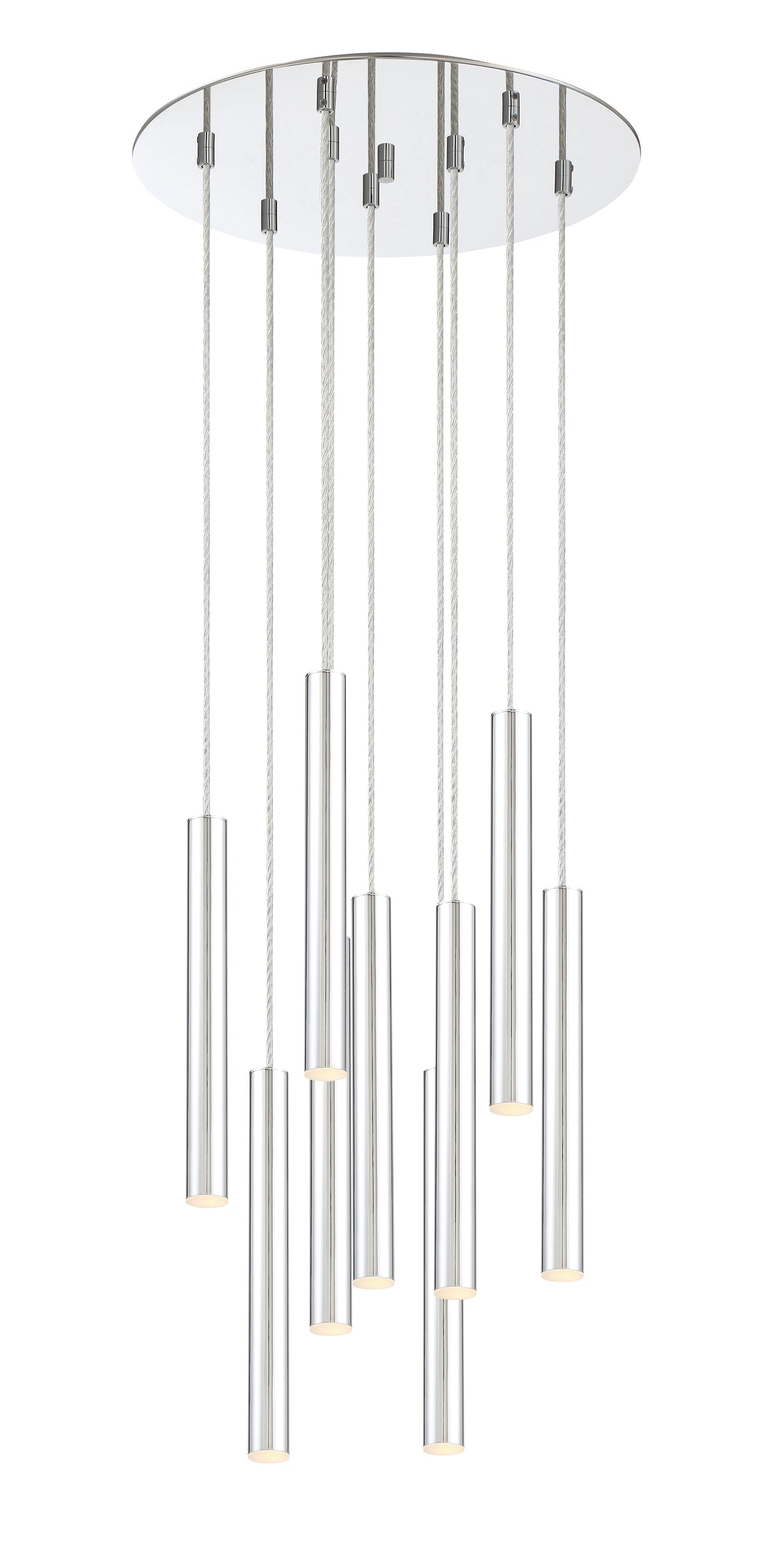 Suspension multiple 12" Forest nombre de suspensions 9, Chrome, Chrome – vue 4