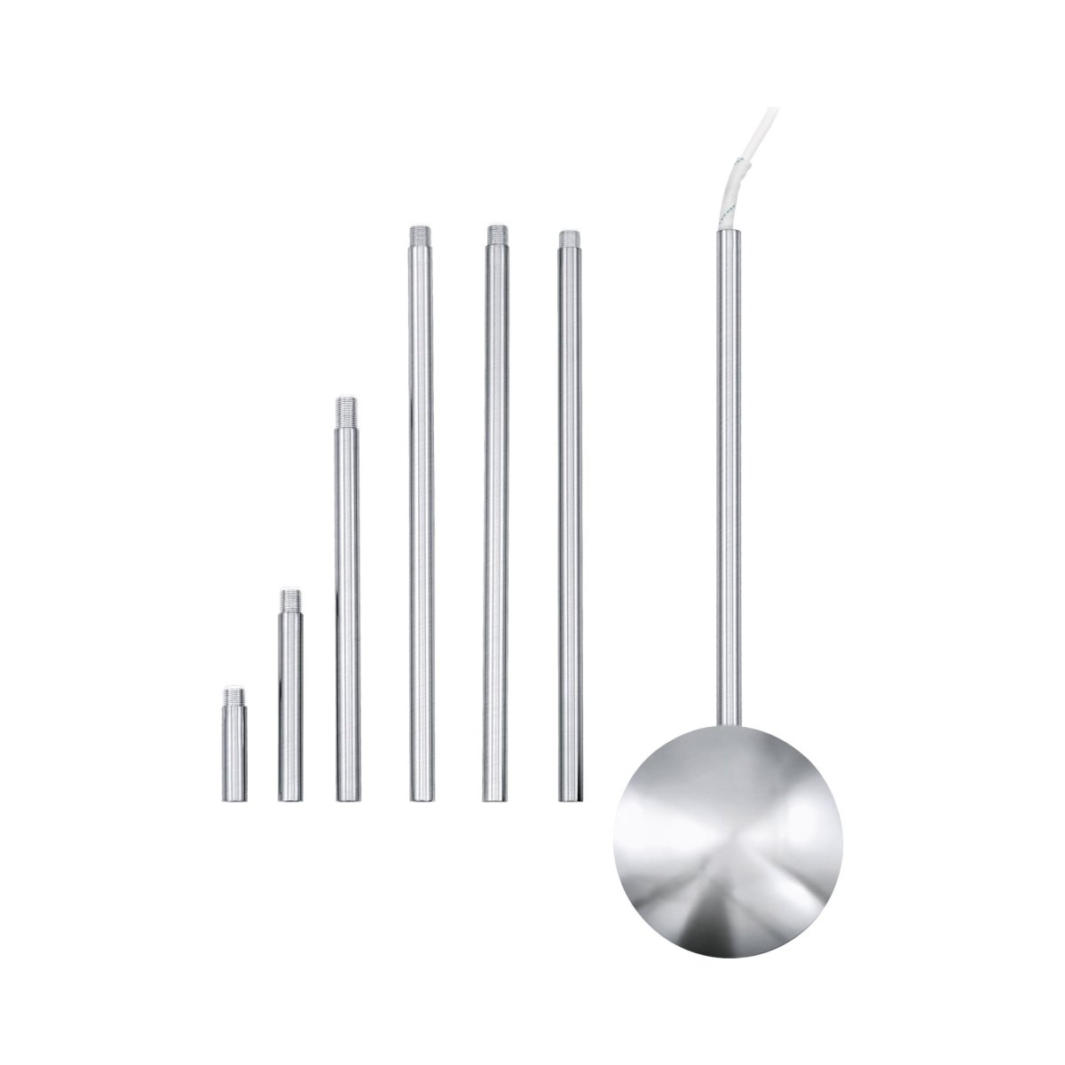 Accessoire plafonnier Extention - Chrome by Eglo | Luminaires & cie