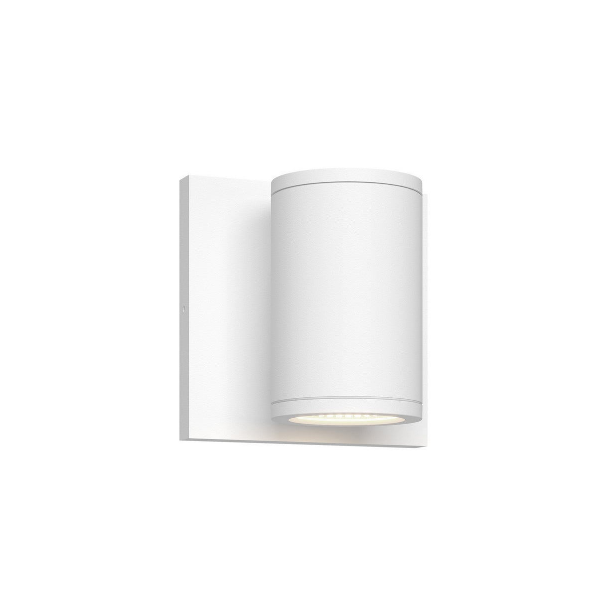 Applique extérieure 2po Nordic Vers le haut + vers le bas, Blanc, 4 5/8" – Kuzco Lighting