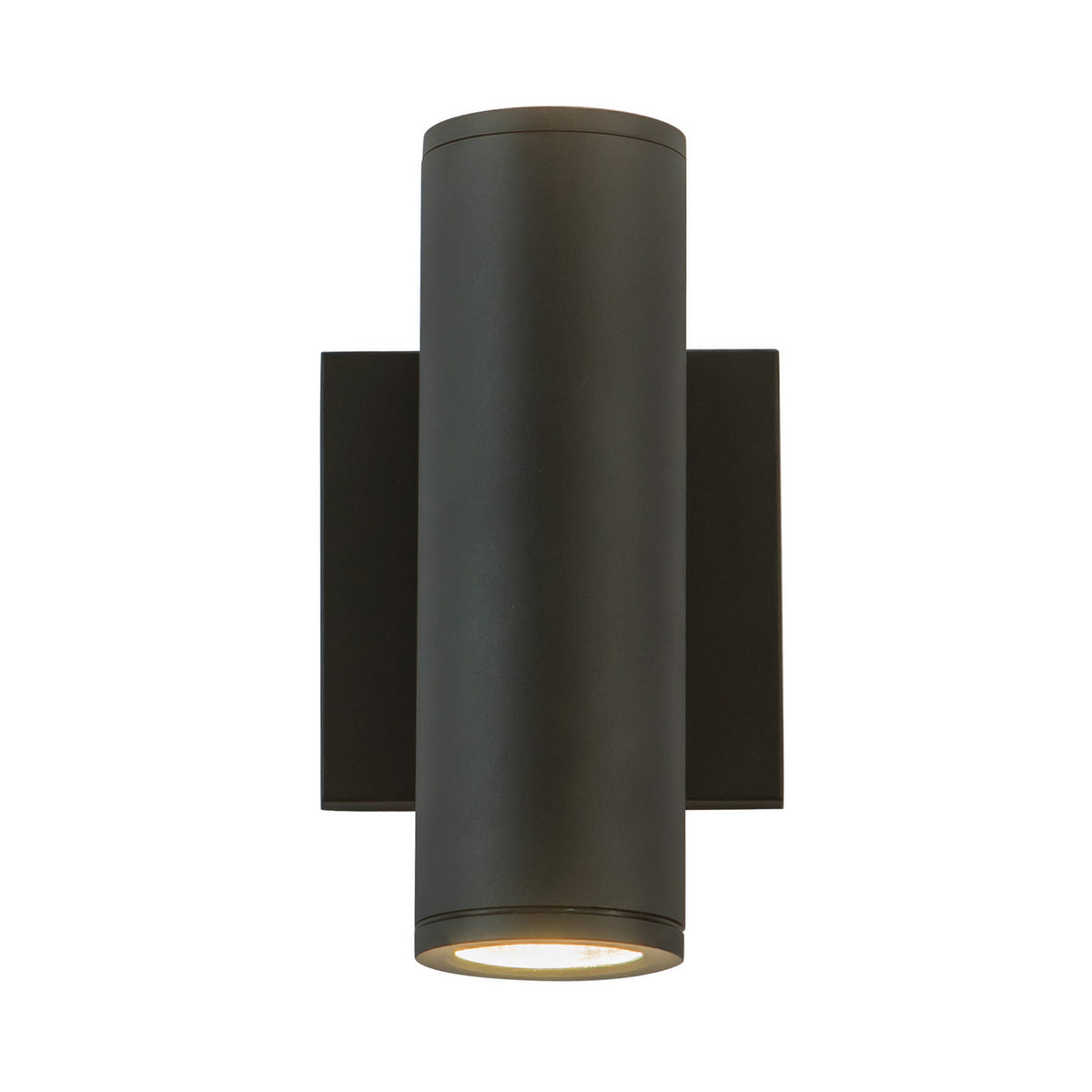 Applique extérieure 2po Nordic Vers le haut + vers le bas, Noir, 8" – vue 2