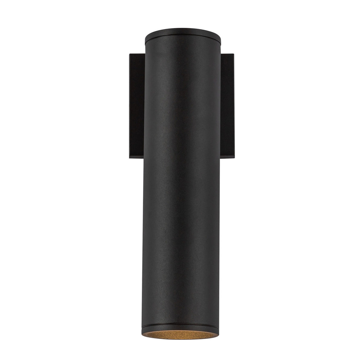 Applique extérieure 3po Lorna Noir, 12 3/8" – vue 2