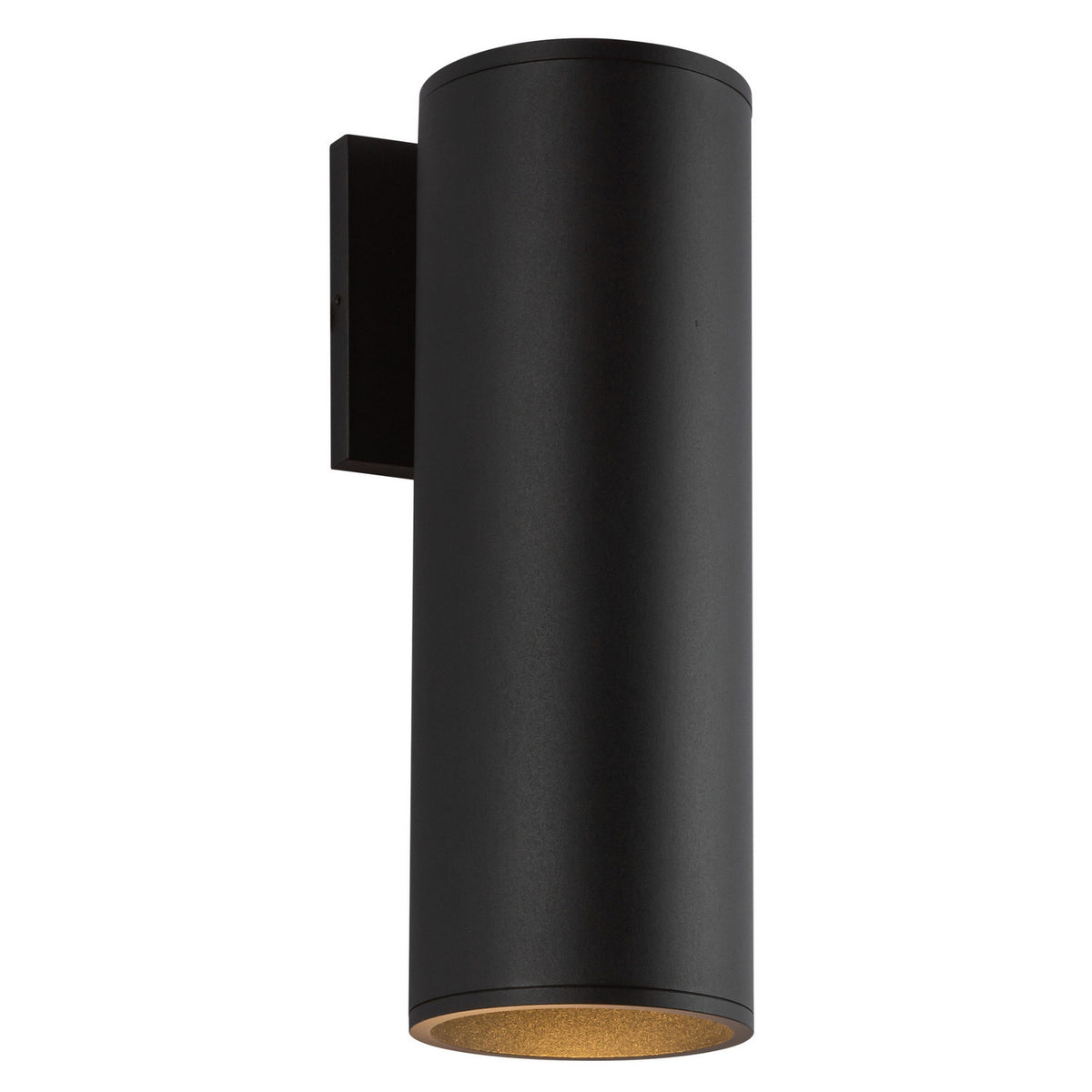 Applique extérieure 4po Lorna Noir, 12 3/8" – vue 3