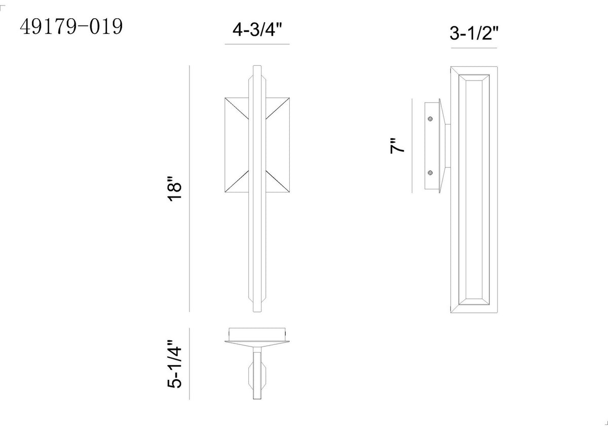 Applique extérieure Aelin 18" – vue 7