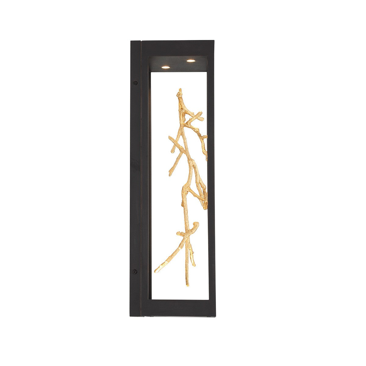 Applique extérieure Aerie Or-Noir mélangé – vue 4