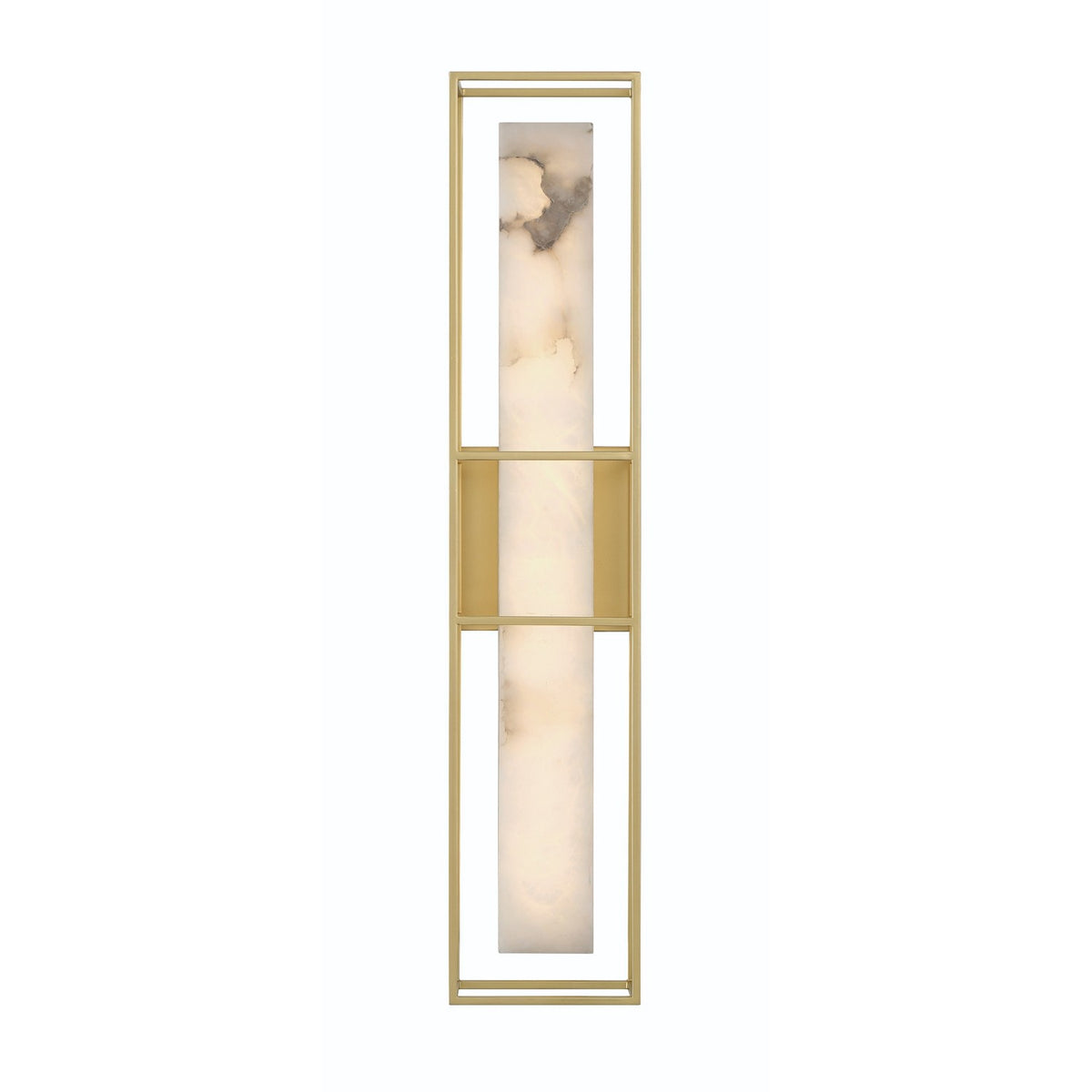 Applique extérieure Blakley Or mat, 24" – vue 2