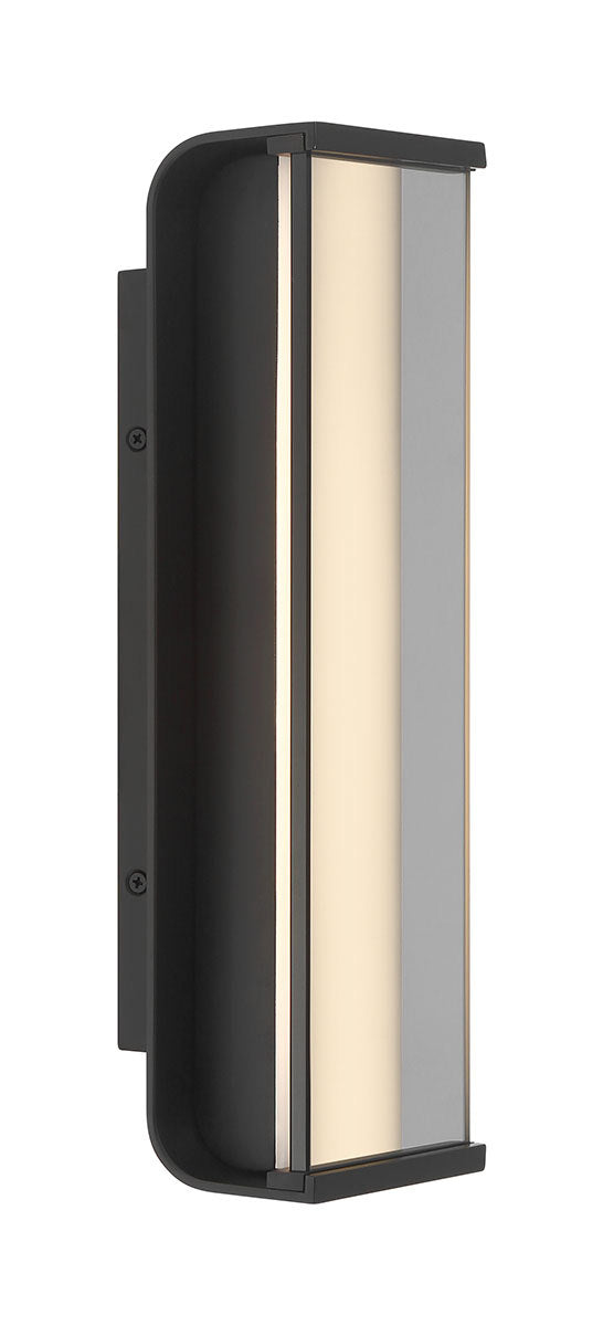 Applique extérieure Dulton Noir mat, 14" – vue 3
