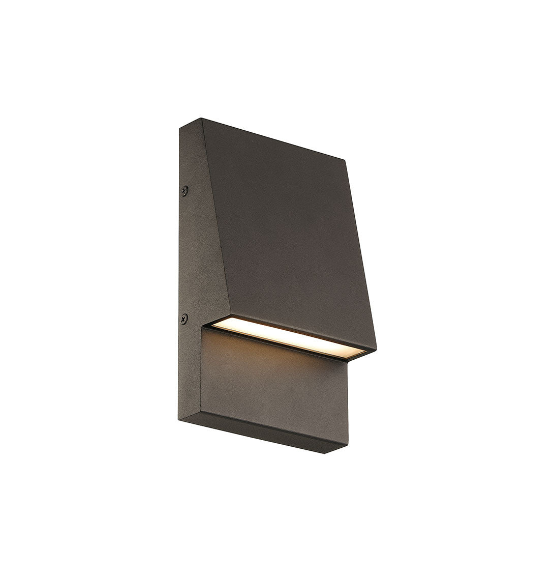 Applique extérieure Nanton Bronze sablé, 9" – vue 3