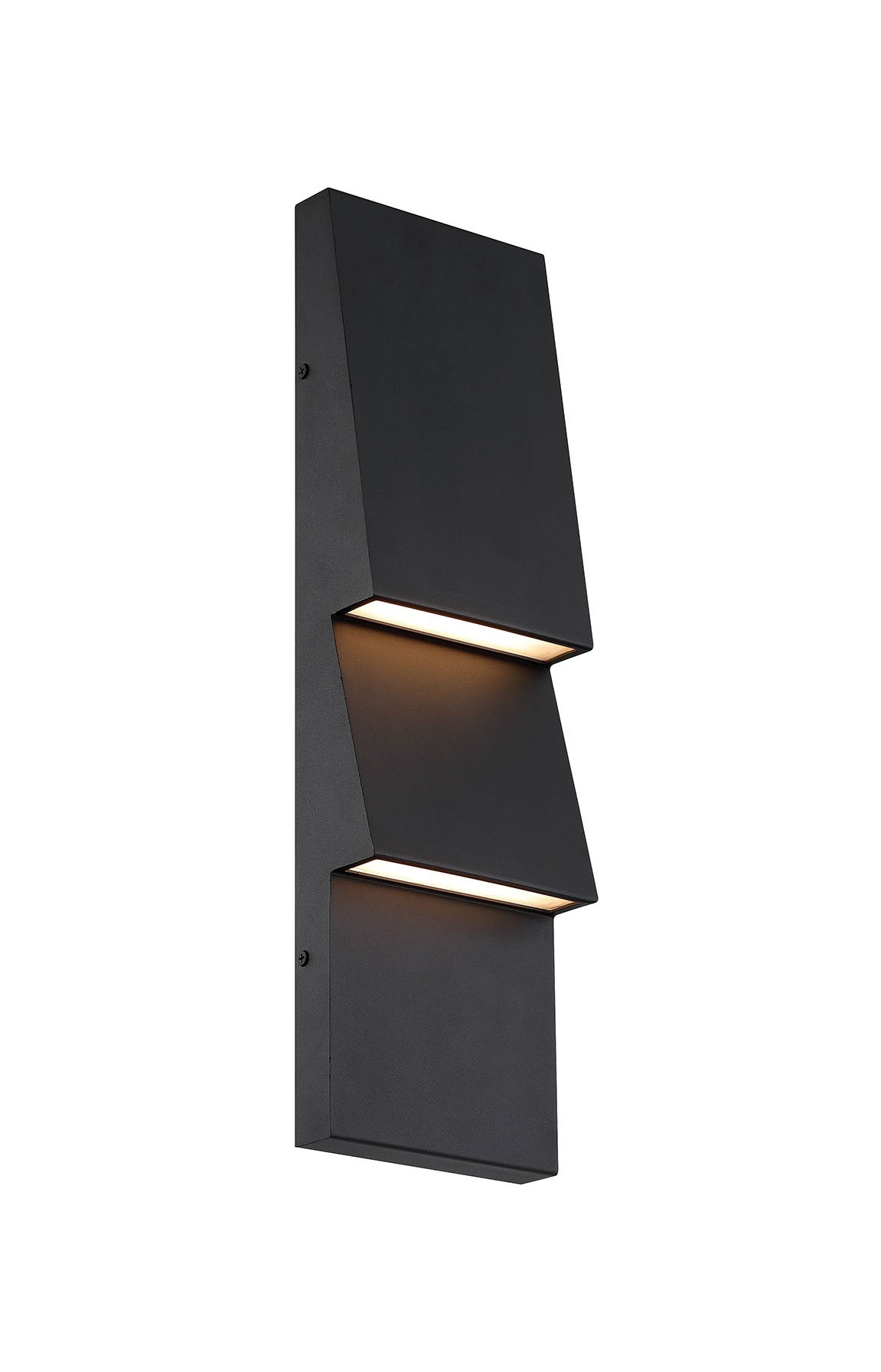 Applique extérieure Nanton Noir sablé, 19" – vue 3