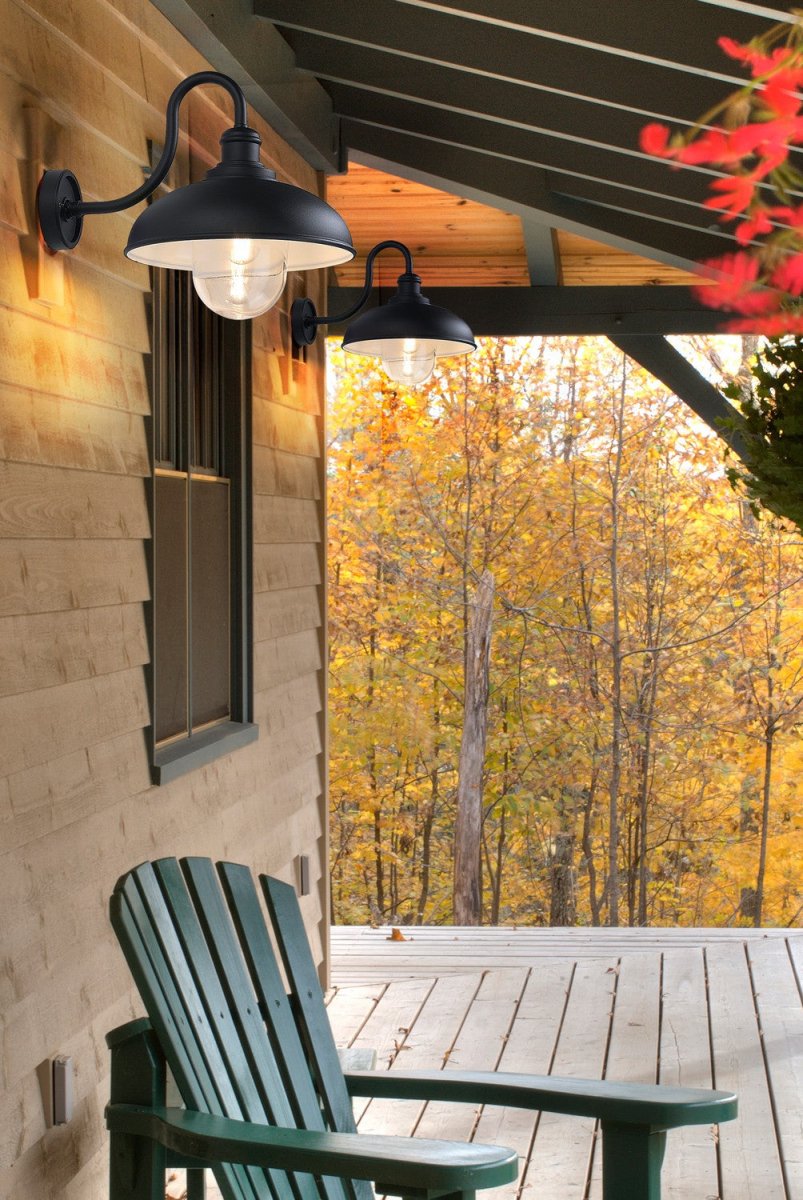 Applique extérieure RLM - Col de cygne Conique Oui by Z-Lite | Luminaires & cie