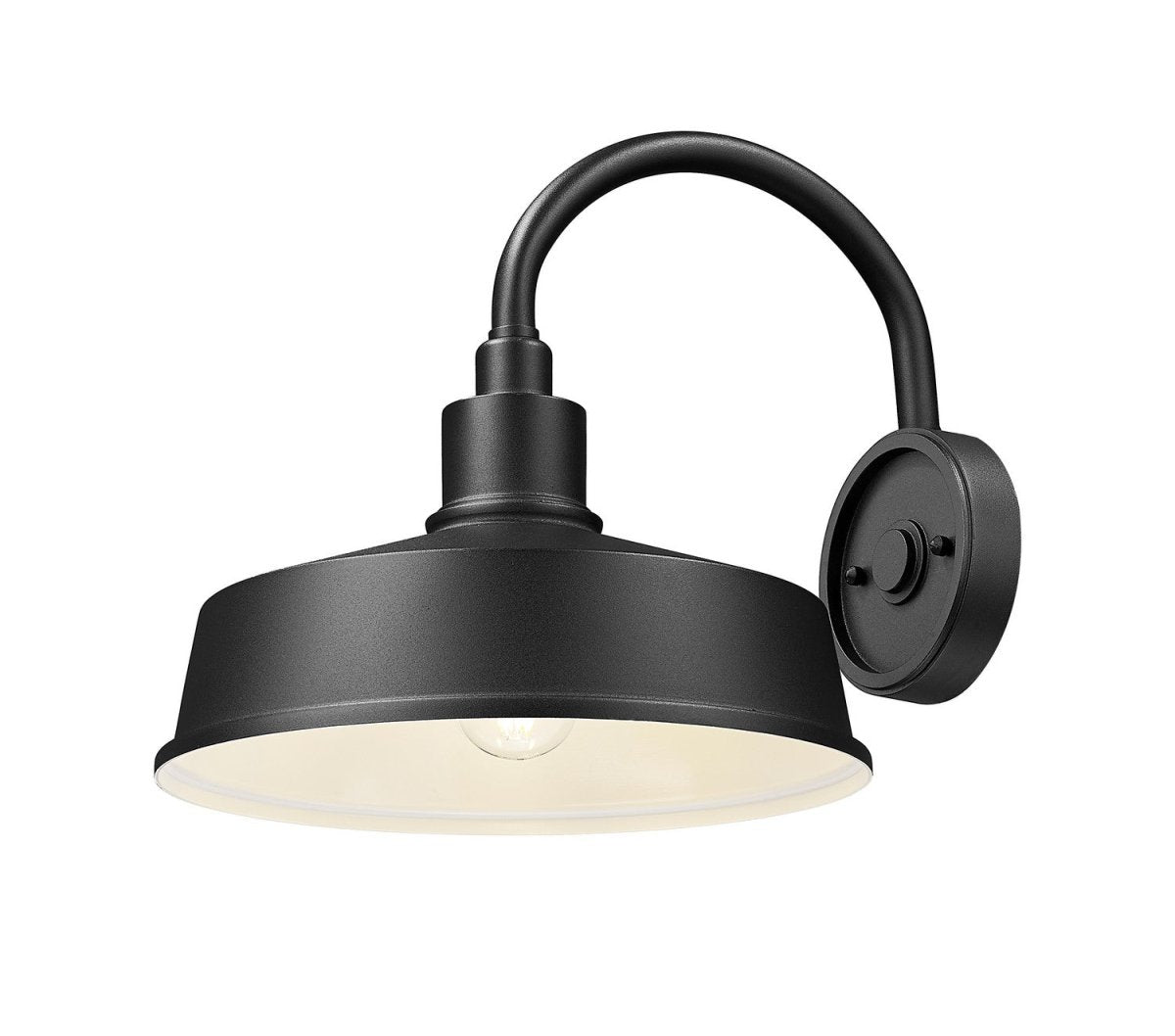 Applique extérieure RLM - Col de cygne Conique Oui by Z-Lite | Luminaires & cie