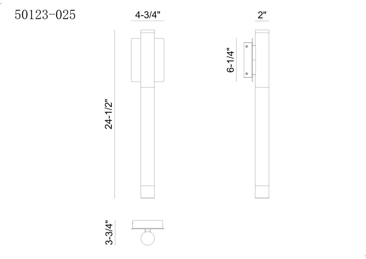 Applique extérieure Ronda 24" – vue 9