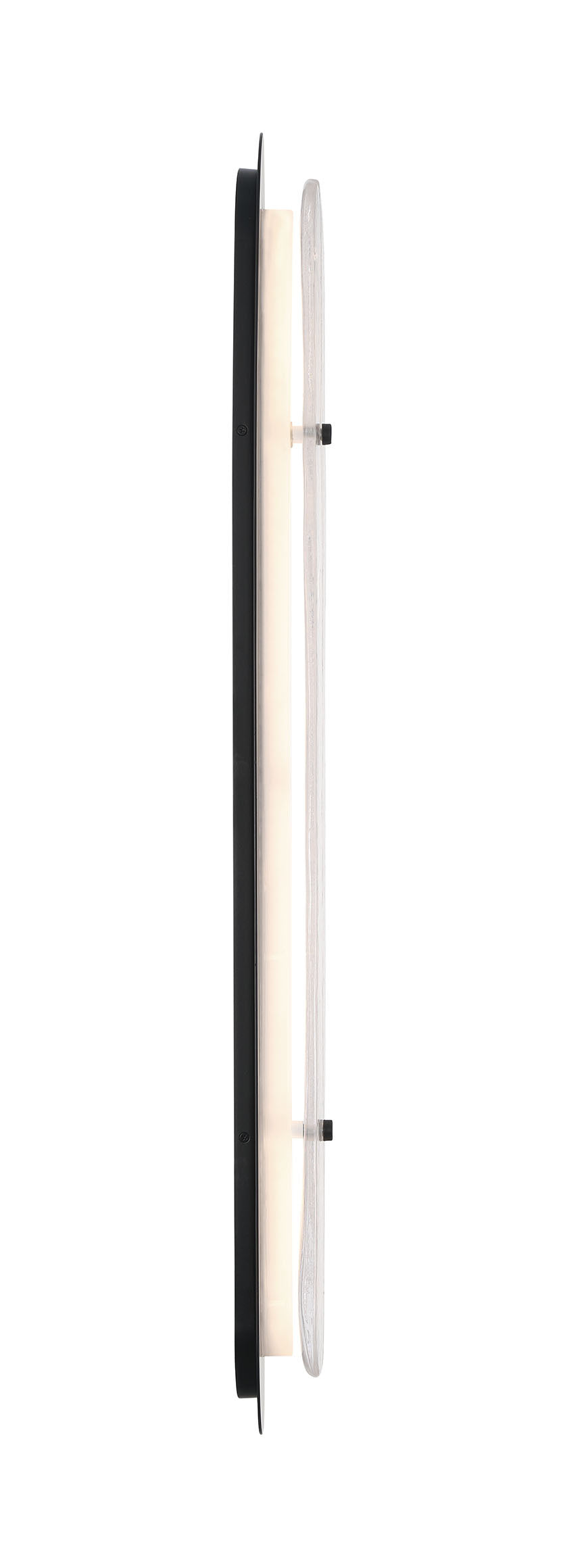 Applique extérieure Tramore Verre argenté, 38" – vue 4