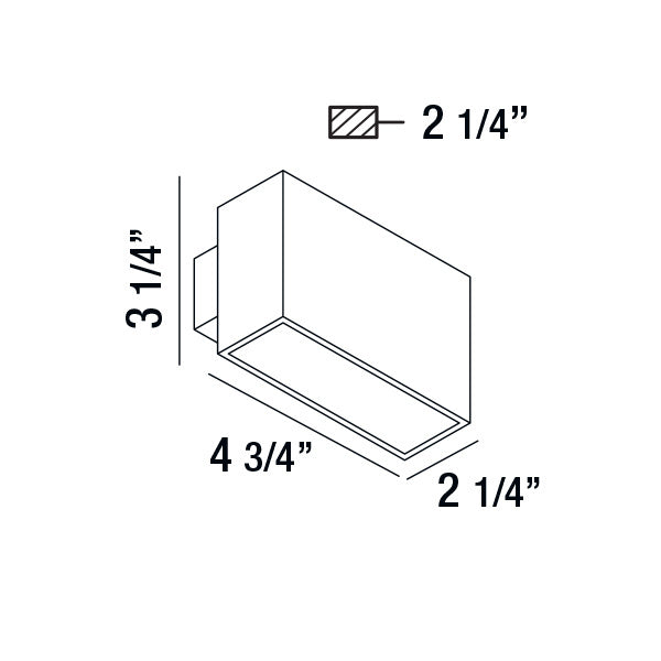 Applique extérieure Vello – vue 2