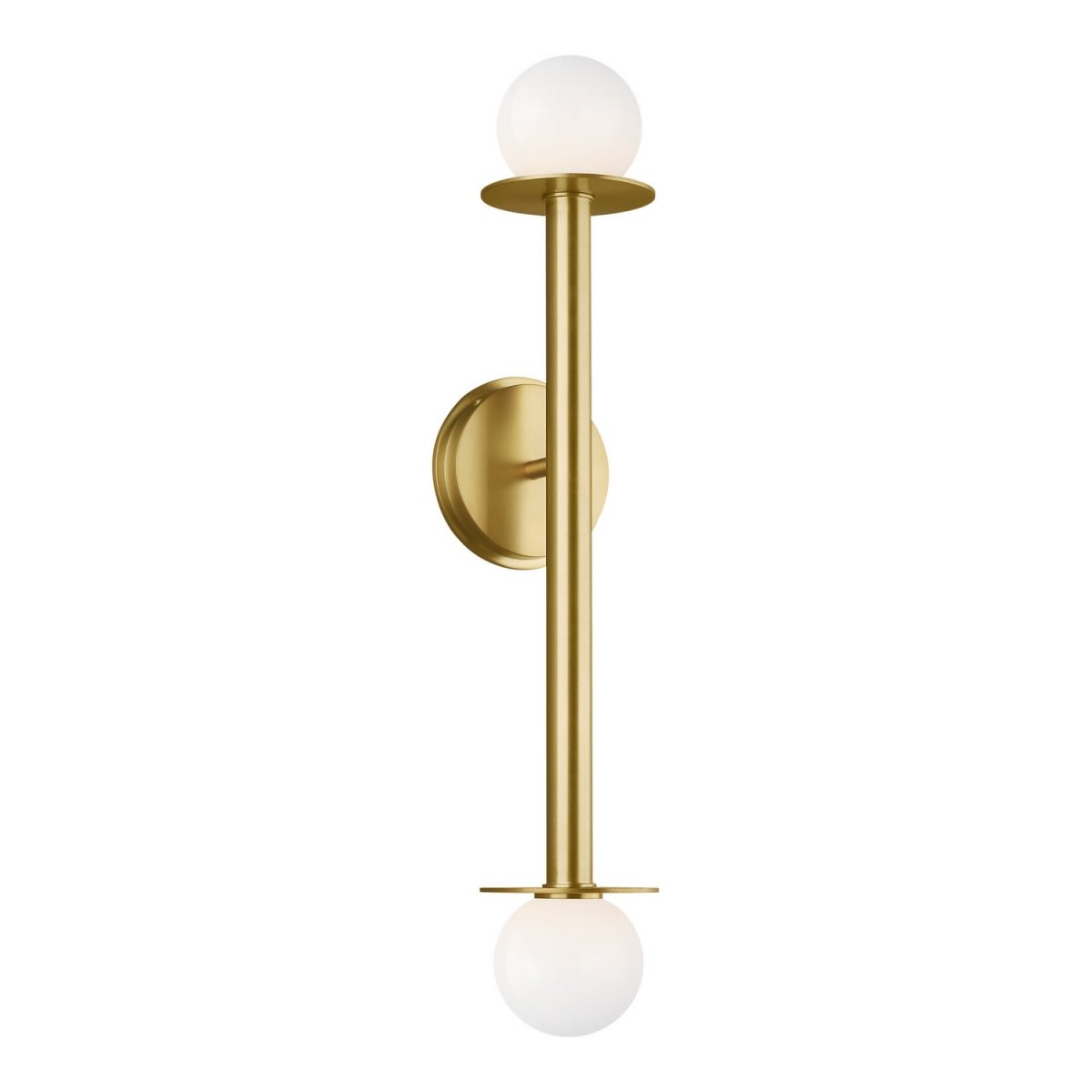 Applique murale 2-lumières Nodes - Laiton bruni by Visual Comfort Studio | Luminaires & cie
