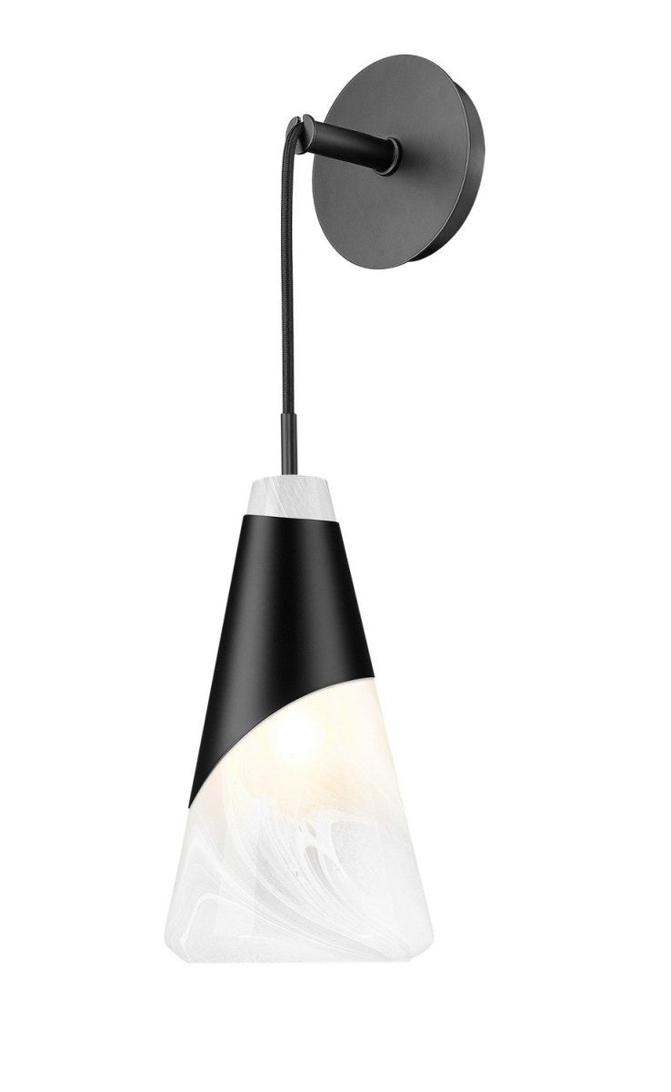 Applique murale Aimie - Noir mat by Z-Lite | Luminaires & cie