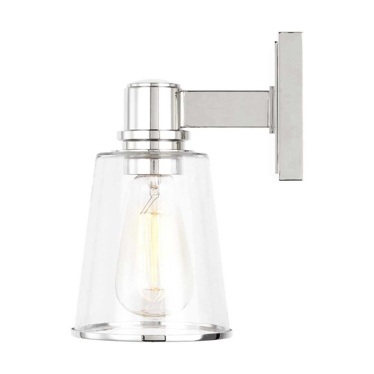 Applique murale Alessa - Nickel poli by Visual Comfort Studio | Luminaires & cie