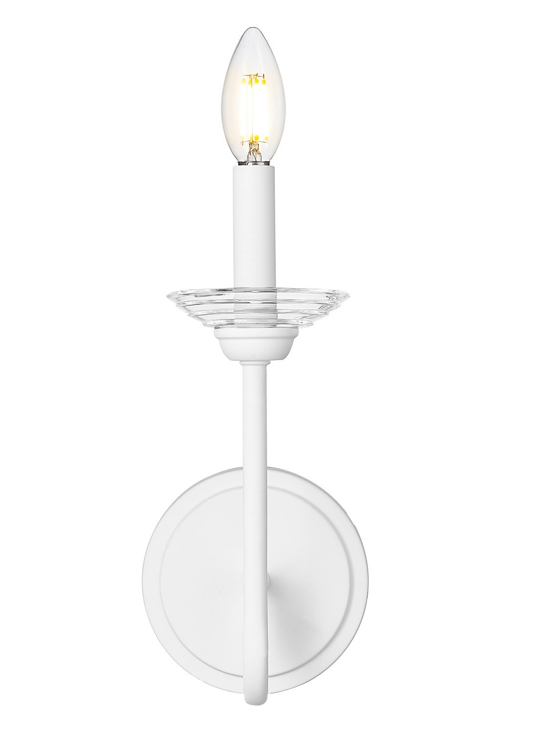 Applique murale Allistair Blanc toundra, nombre ampoules 1 – vue 2