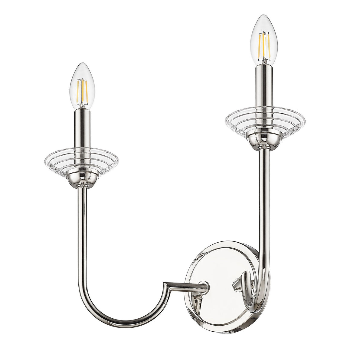 Applique murale Allistair Nickel poli, nombre ampoules 2 – vue 5