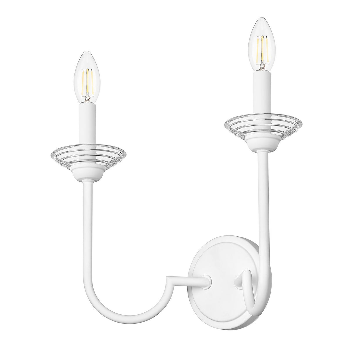 Applique murale Allistair Blanc toundra, nombre ampoules 2 – vue 5