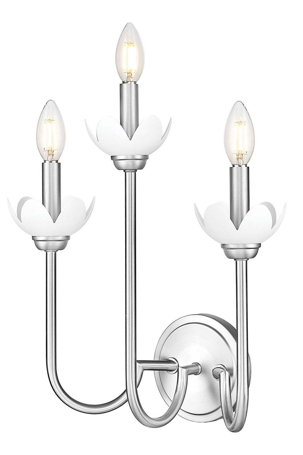 Applique murale Allistair Nickel brossé, nombre ampoules 3 – Z-Lite