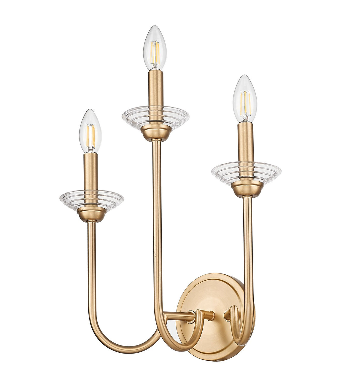 Applique murale Allistair Or moderne, nombre ampoules 3 – vue 5