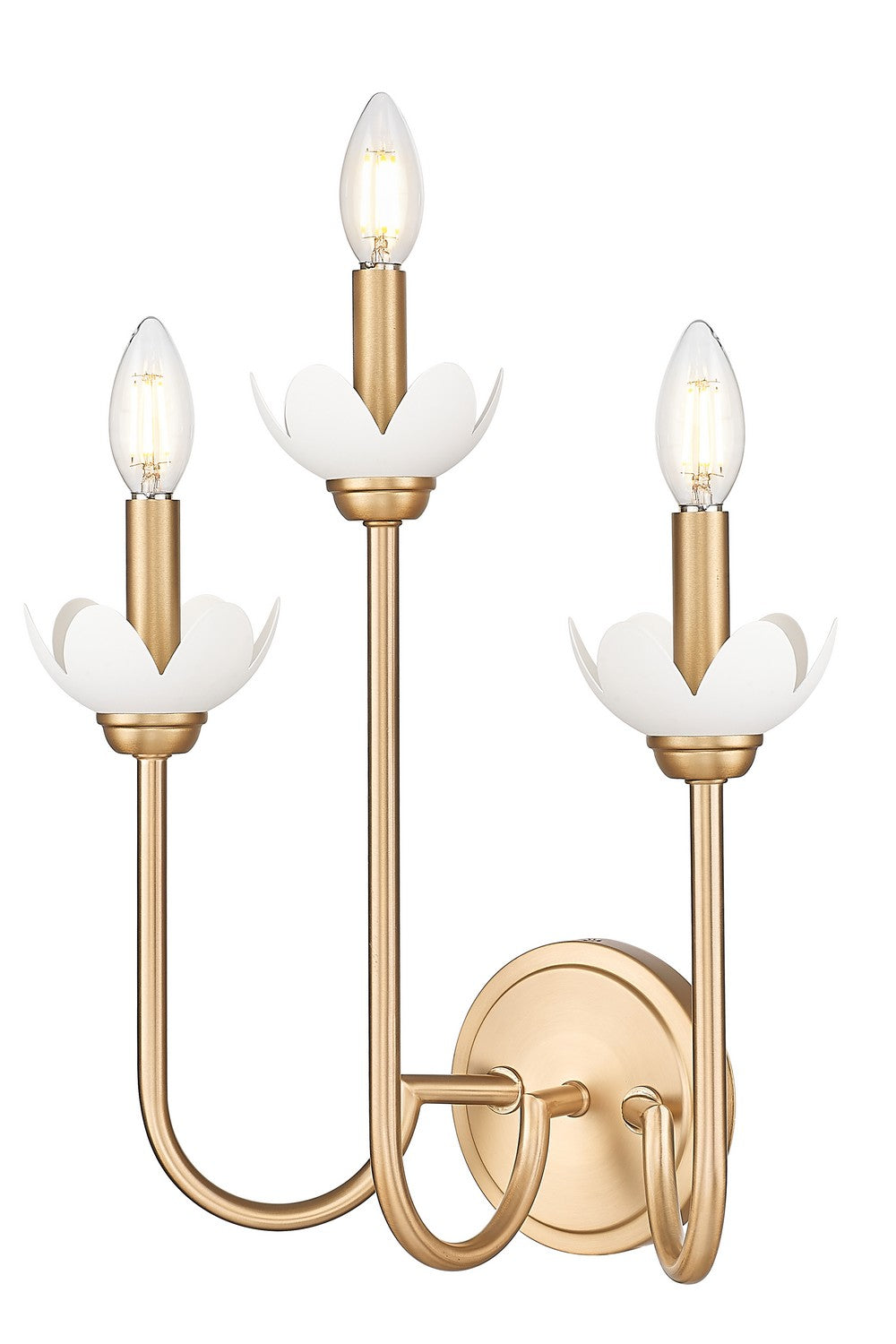 Applique murale Allistair Or moderne, nombre ampoules 3 – Z-Lite