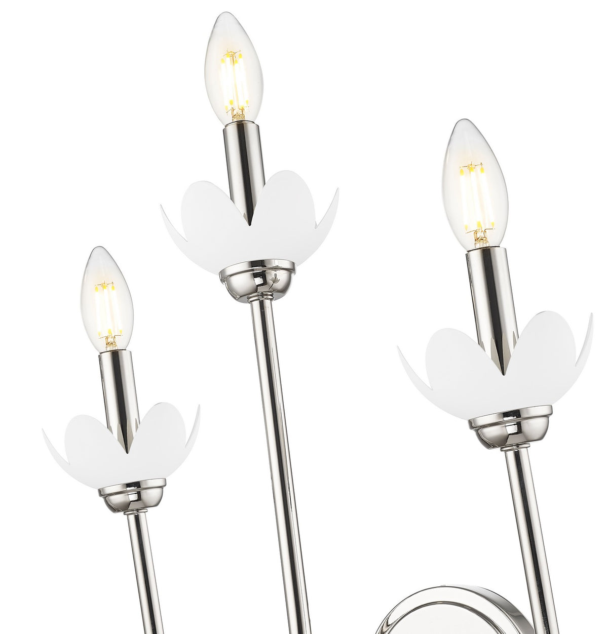 Applique murale Allistair Nickel poli, nombre ampoules 3 – vue 4