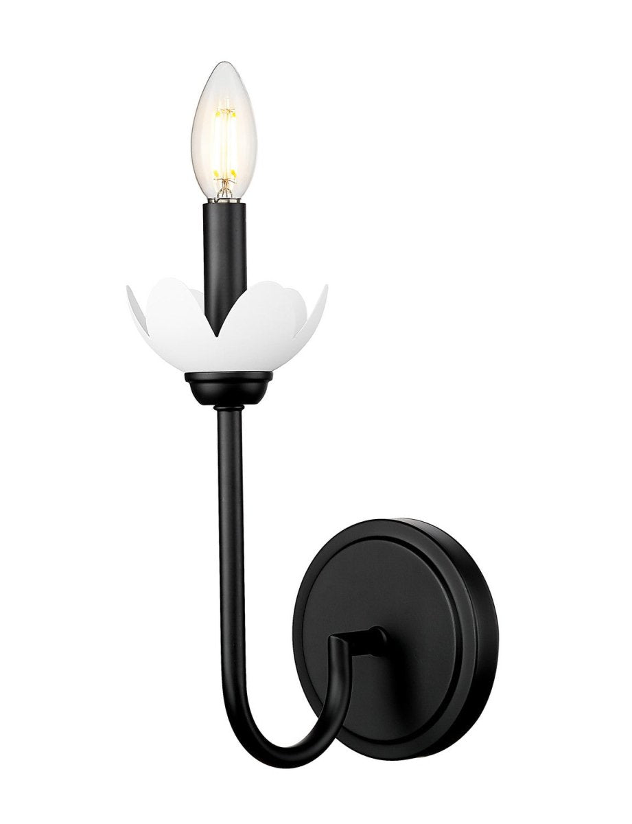 Applique murale Allistair - Noir mat 1 by Z-Lite | Luminaires & cie