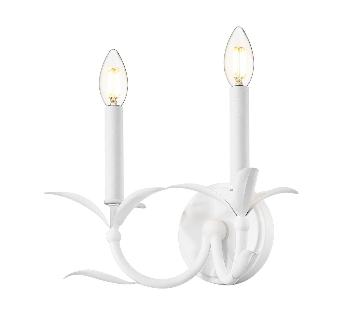 Applique murale Aslin - Blanc texturé 11 3/4" by Z-Lite | Luminaires & cie