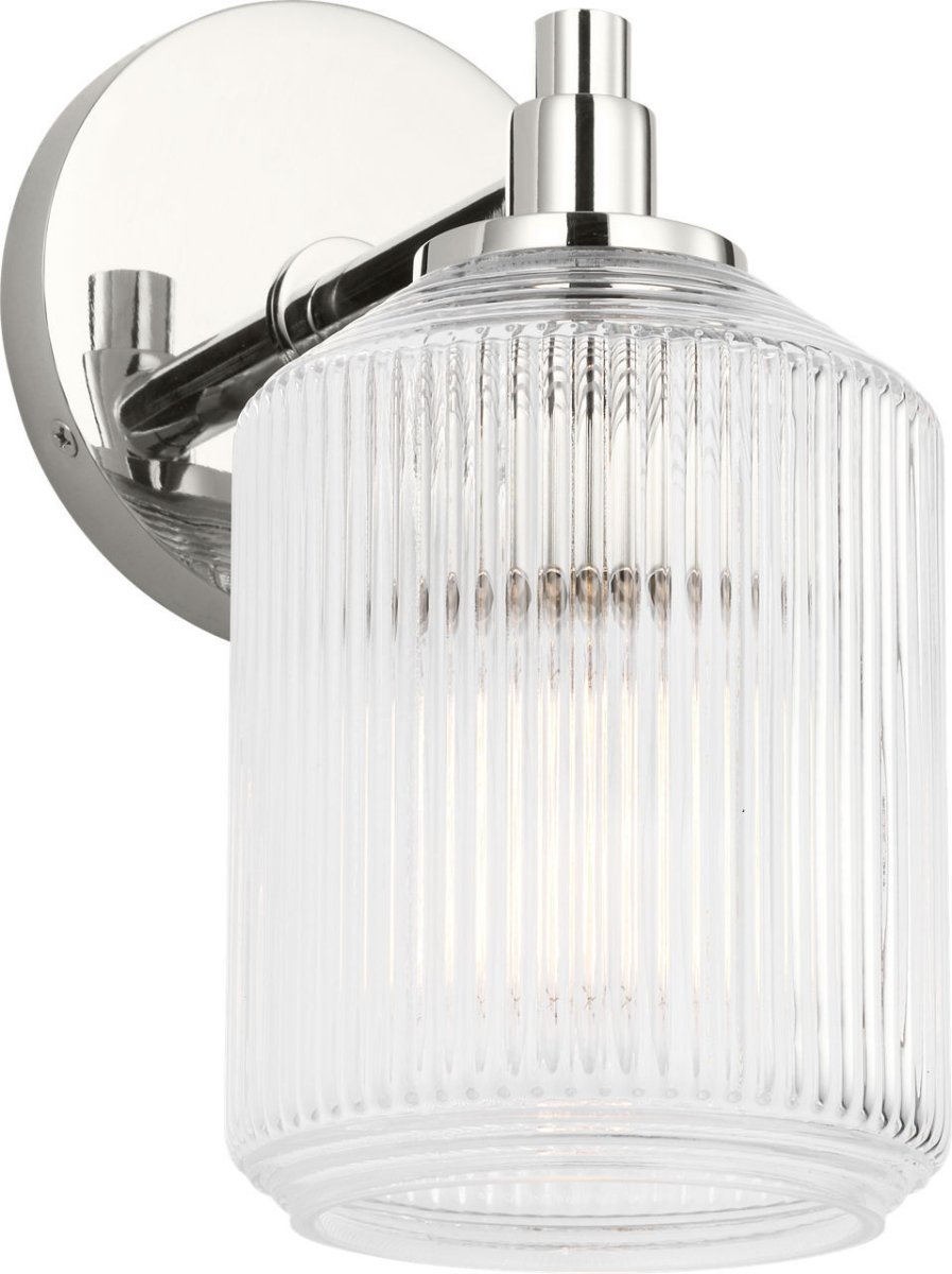 Applique murale Barstow - Nickel poli by Visual Comfort Studio | Luminaires & cie