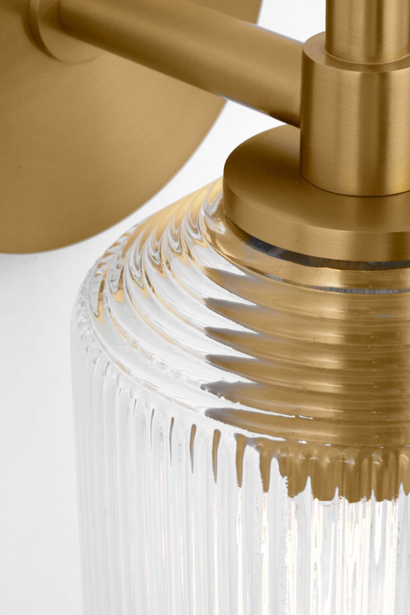 Applique murale Barstow - Nickel poli by Visual Comfort Studio | Luminaires & cie