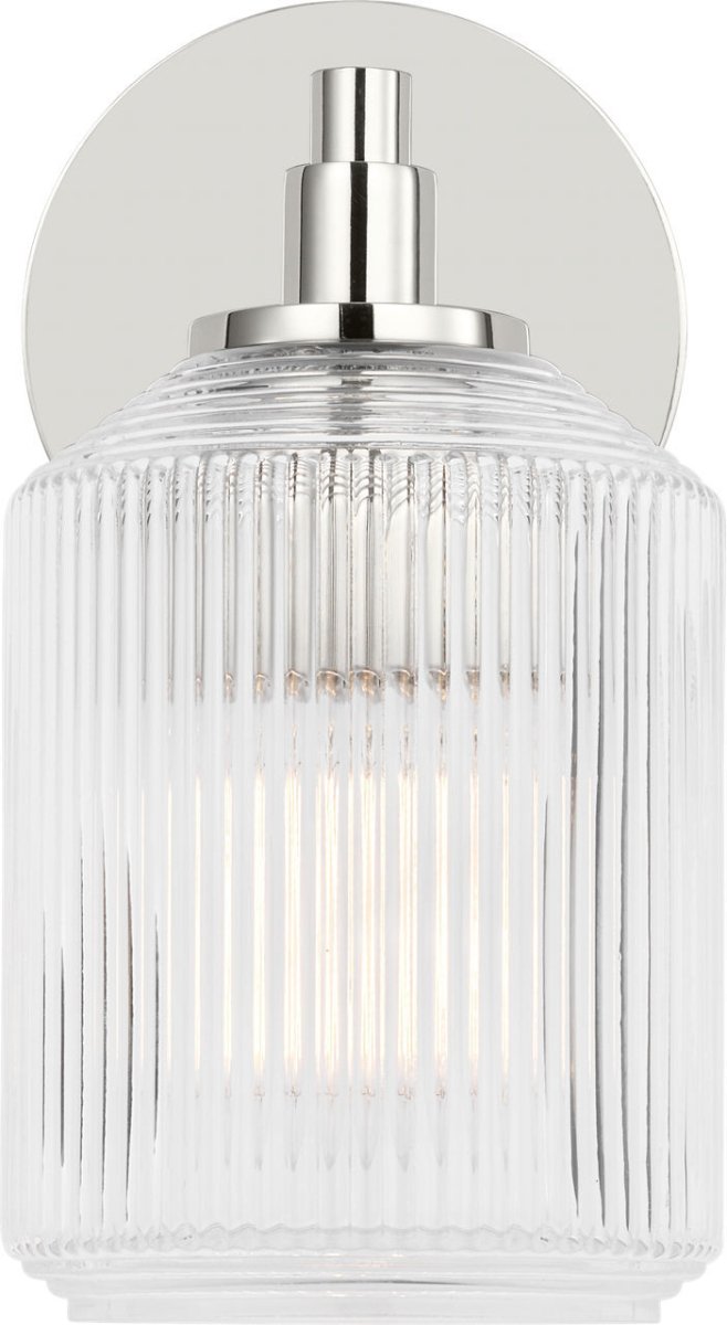 Applique murale Barstow - Nickel poli by Visual Comfort Studio | Luminaires & cie
