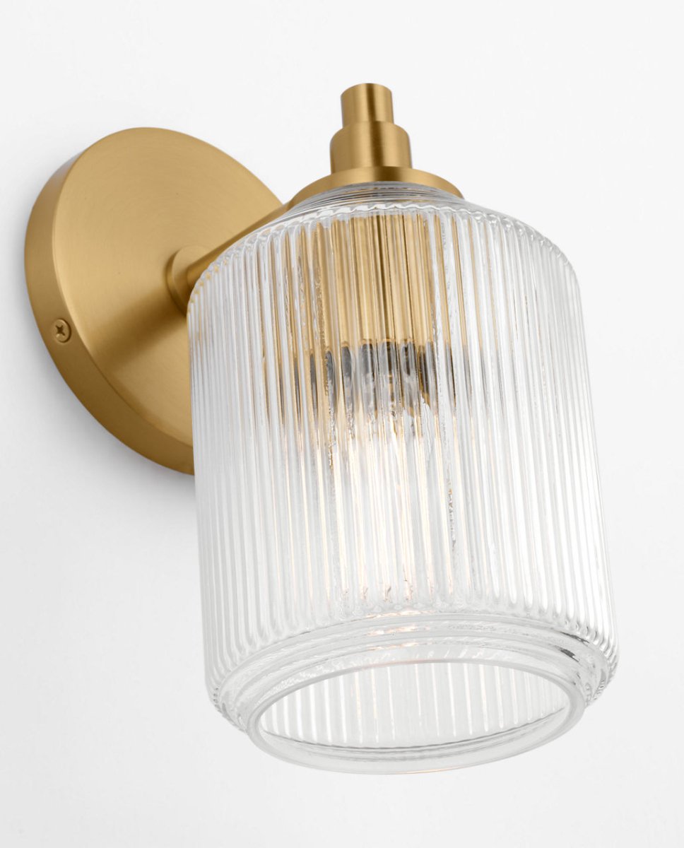 Applique murale Barstow - Nickel poli by Visual Comfort Studio | Luminaires & cie