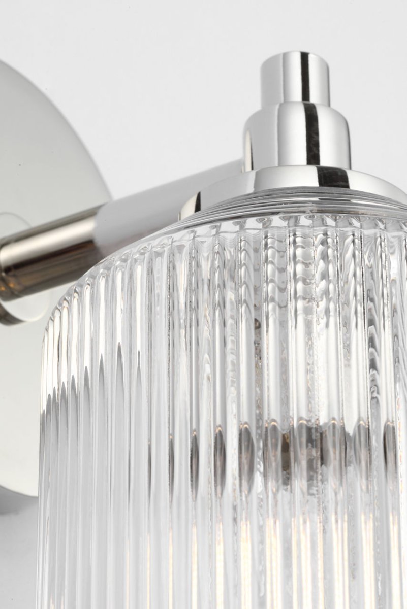 Applique murale Barstow - Nickel poli by Visual Comfort Studio | Luminaires & cie