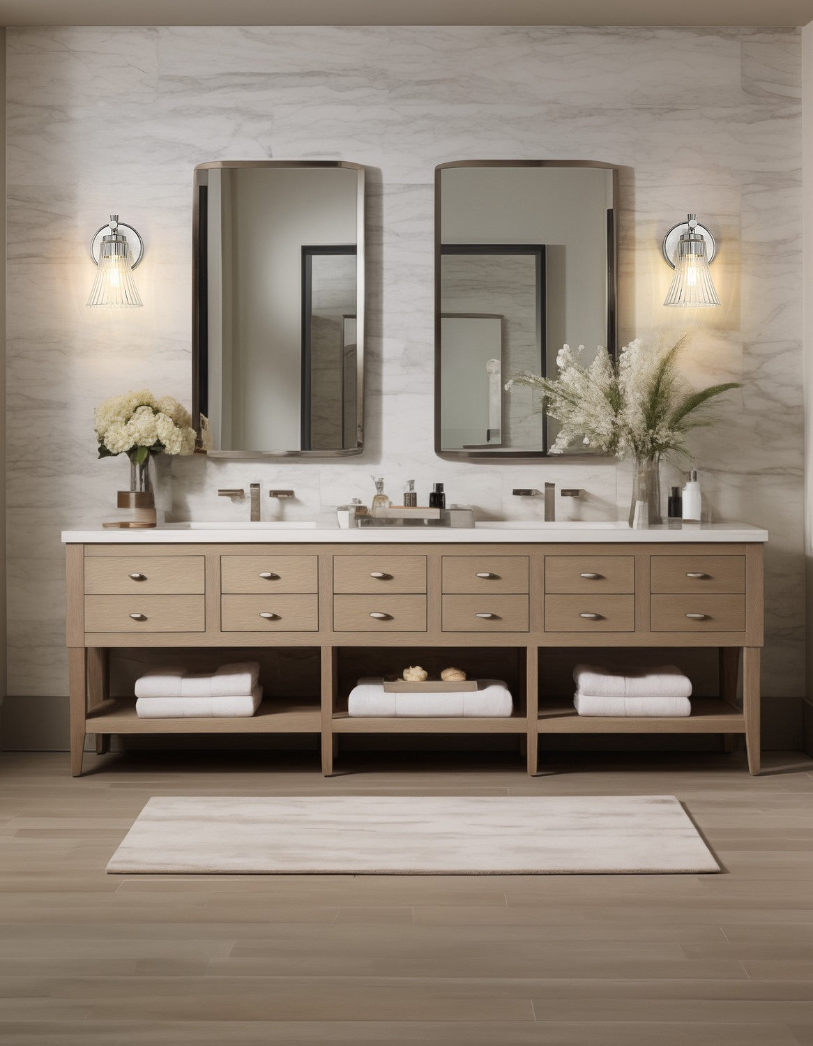 Applique murale Belle Nickel brossé – vue 6