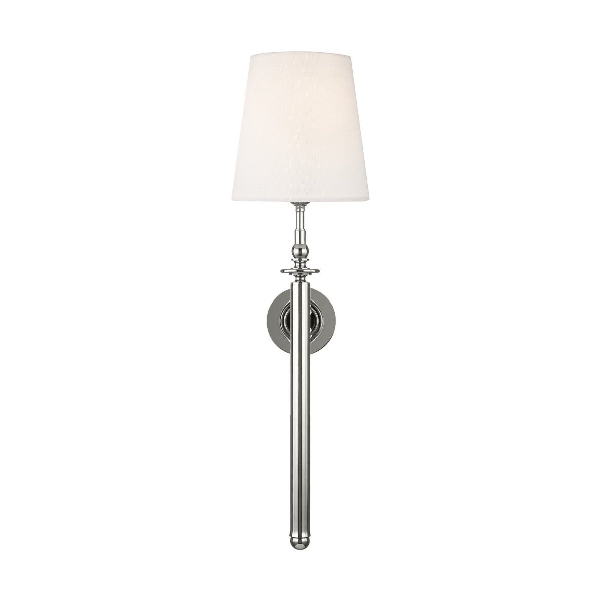Applique murale Capri - Nickel poli 8" by Visual Comfort Studio | Luminaires & cie