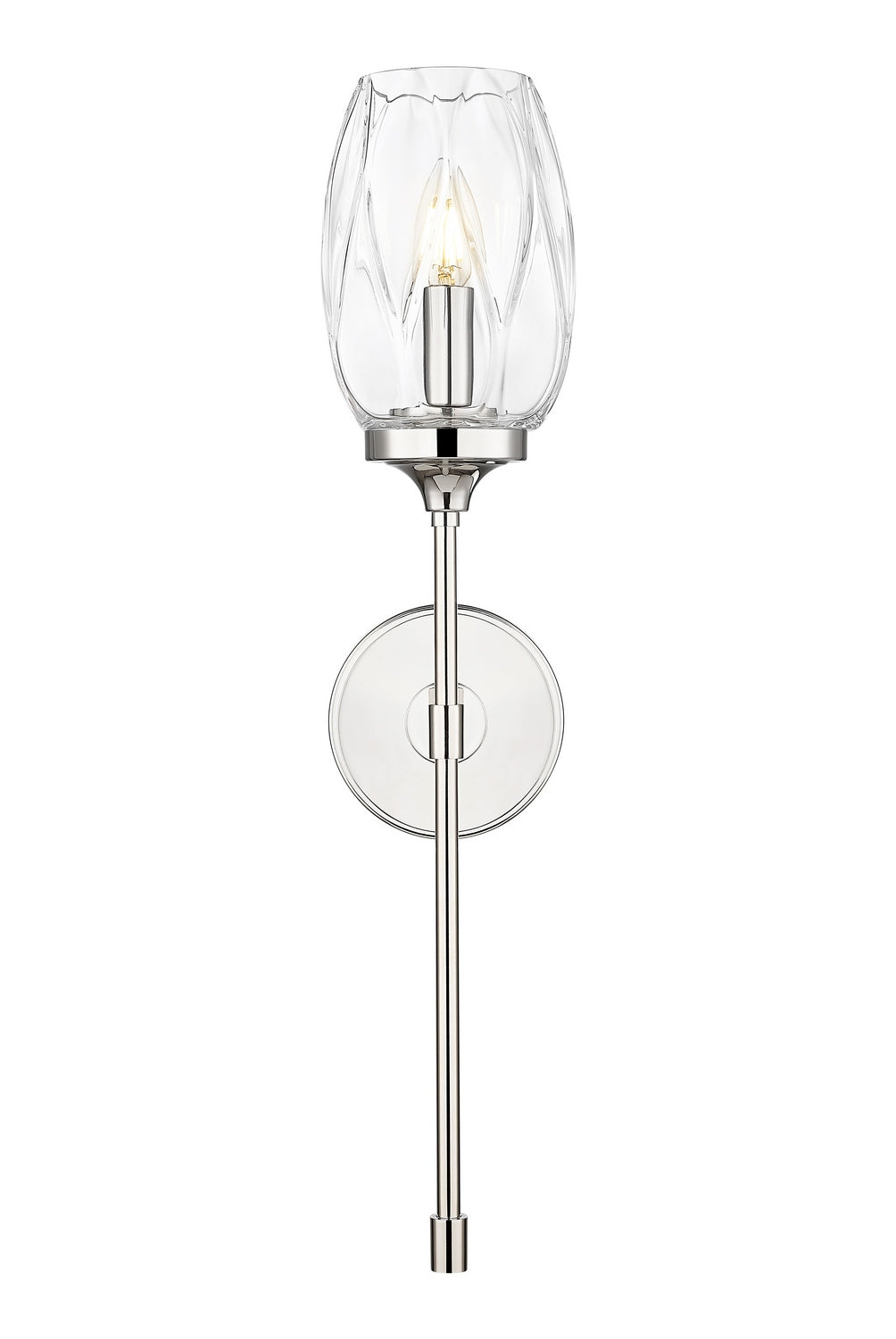 Applique murale Cassian Nickel poli – vue 2