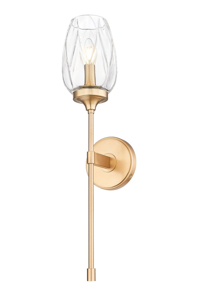 Applique murale Cassian - Nickel poli by Z-Lite | Luminaires & cie
