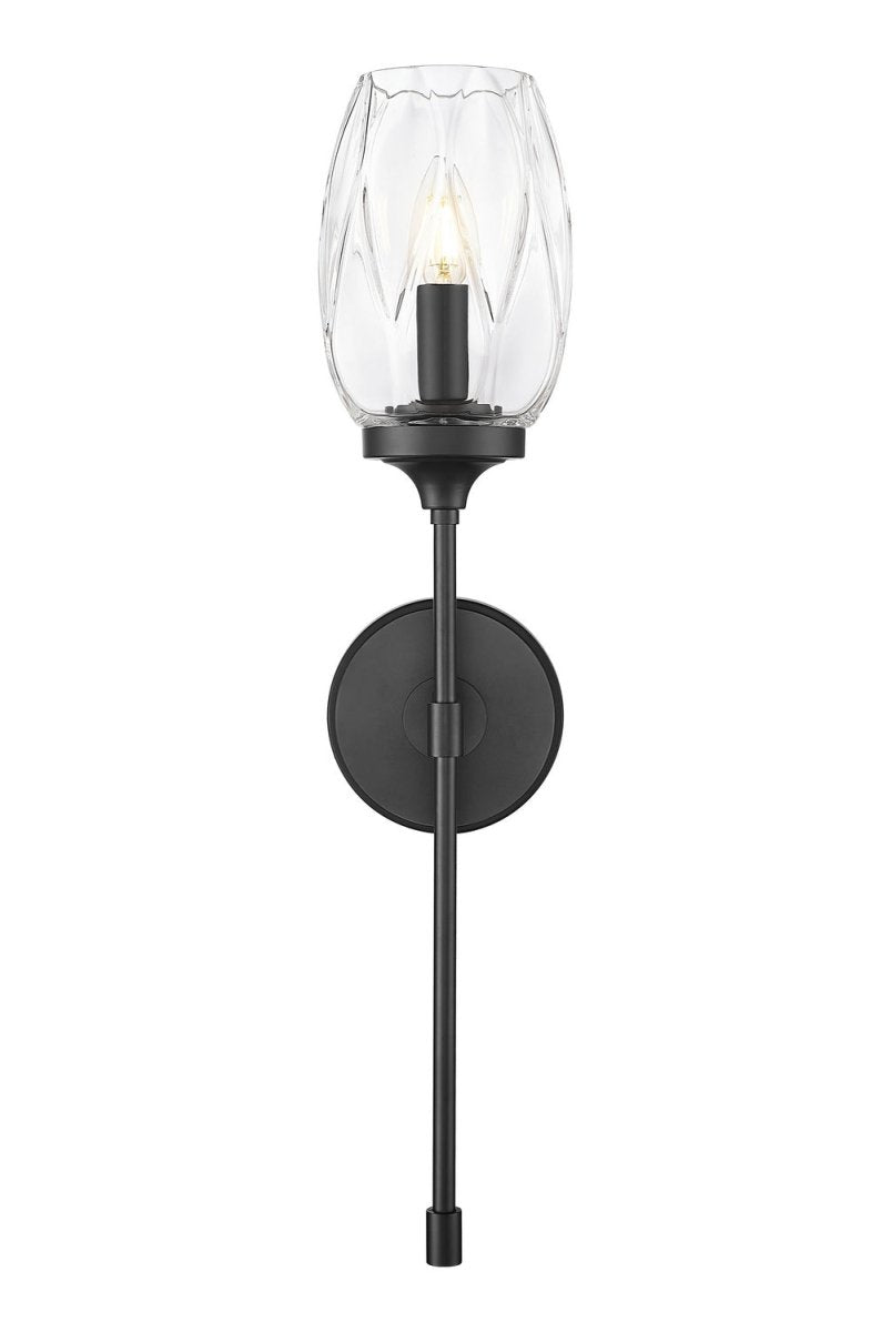 Applique murale Cassian - Nickel poli by Z-Lite | Luminaires & cie