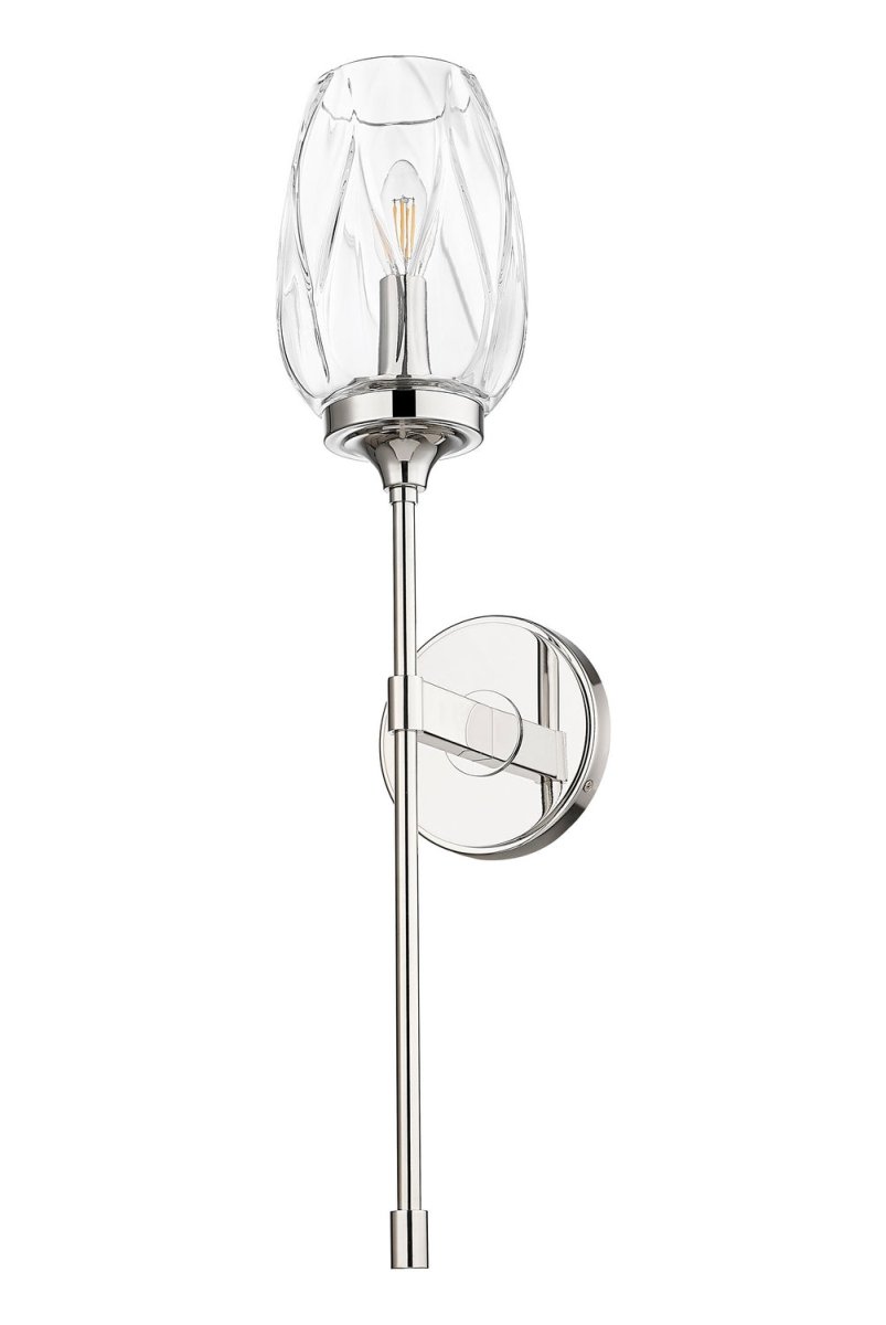 Applique murale Cassian - Nickel poli by Z-Lite | Luminaires & cie