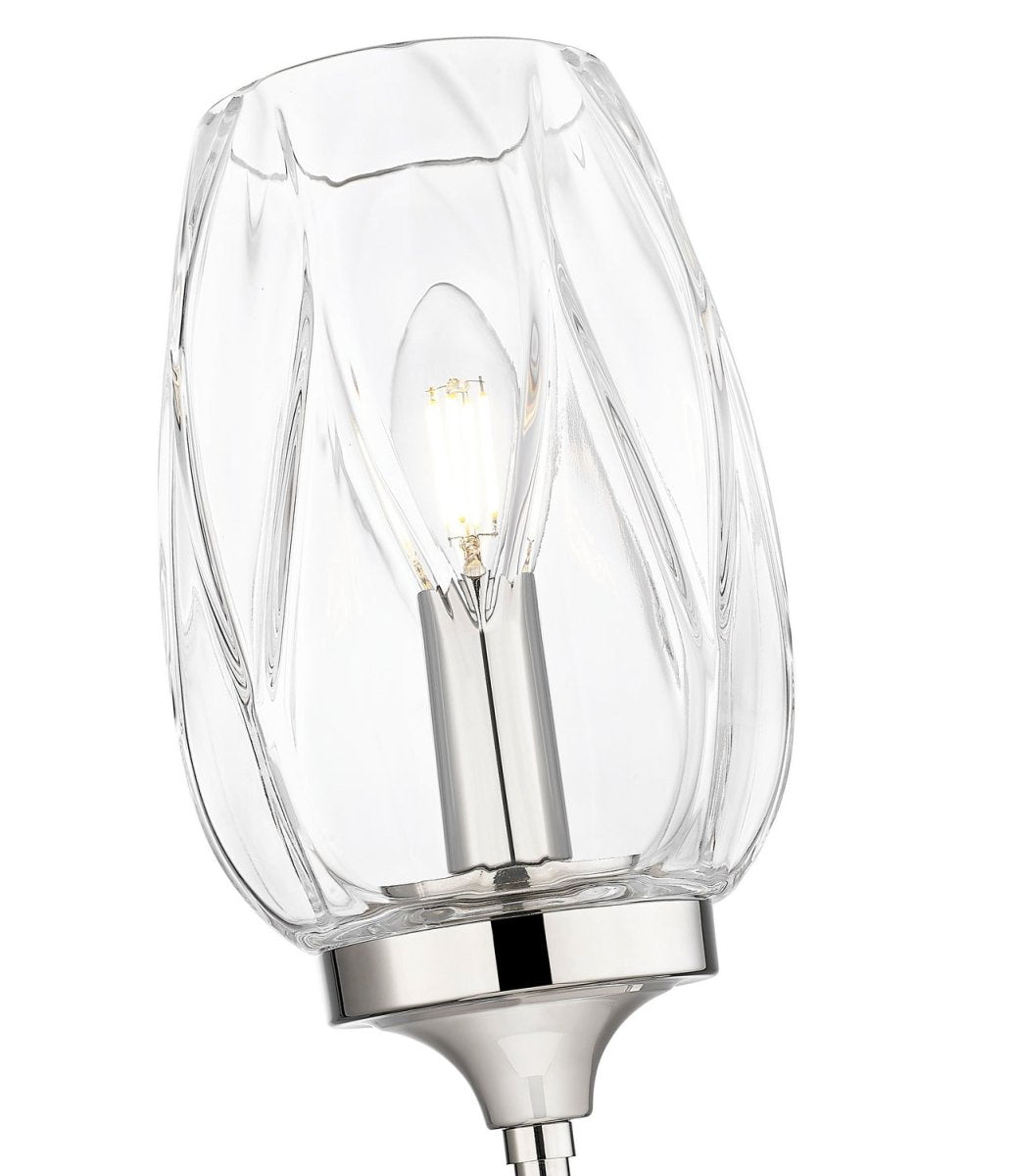 Applique murale Cassian - Nickel poli by Z-Lite | Luminaires & cie