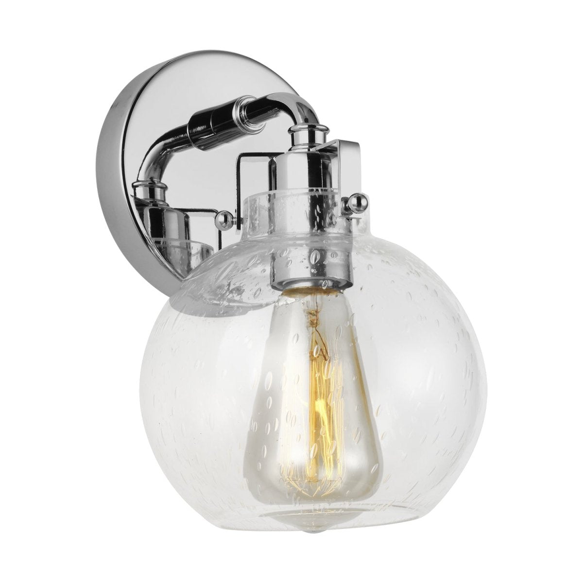 Applique murale Clara - Chrome by Visual Comfort Studio | Luminaires & cie
