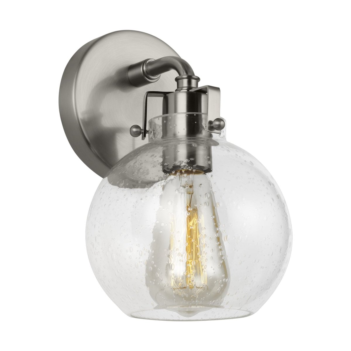 Applique murale Clara - Nickel satiné by Visual Comfort Studio | Luminaires & cie