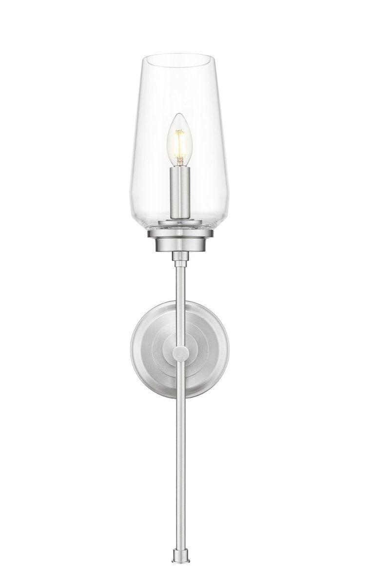 Applique murale Clara - Nickel poli by Z-Lite | Luminaires & cie