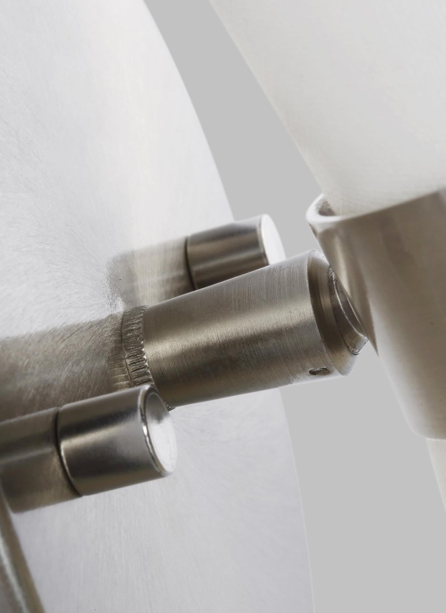 Applique murale Clark - Nickel brossé by Visual Comfort Studio | Luminaires & cie