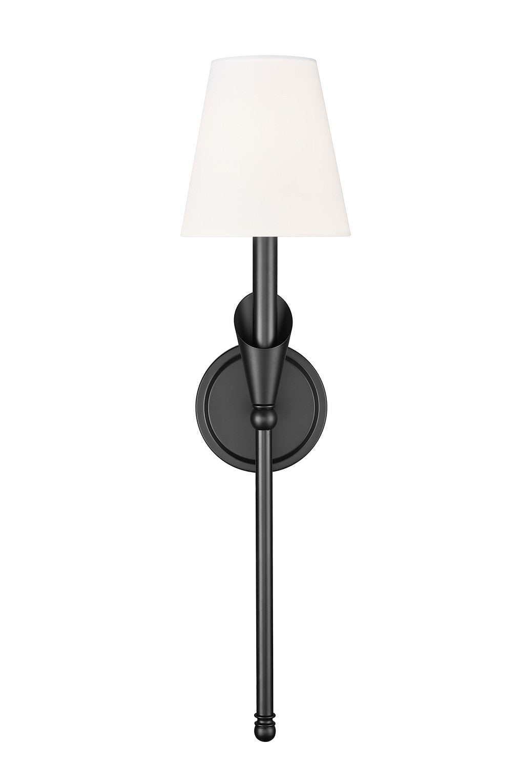 Applique murale Claudelle Noir mat, 24" – vue 2