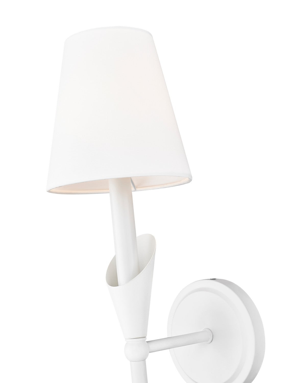 Applique murale Claudelle Blanc toundra, 24" – vue 4
