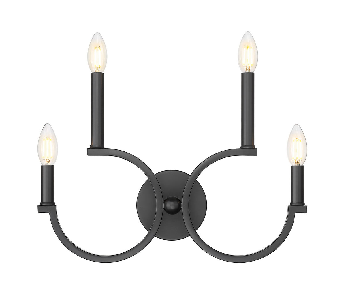 Applique murale Cordelia Noir mat – vue 3