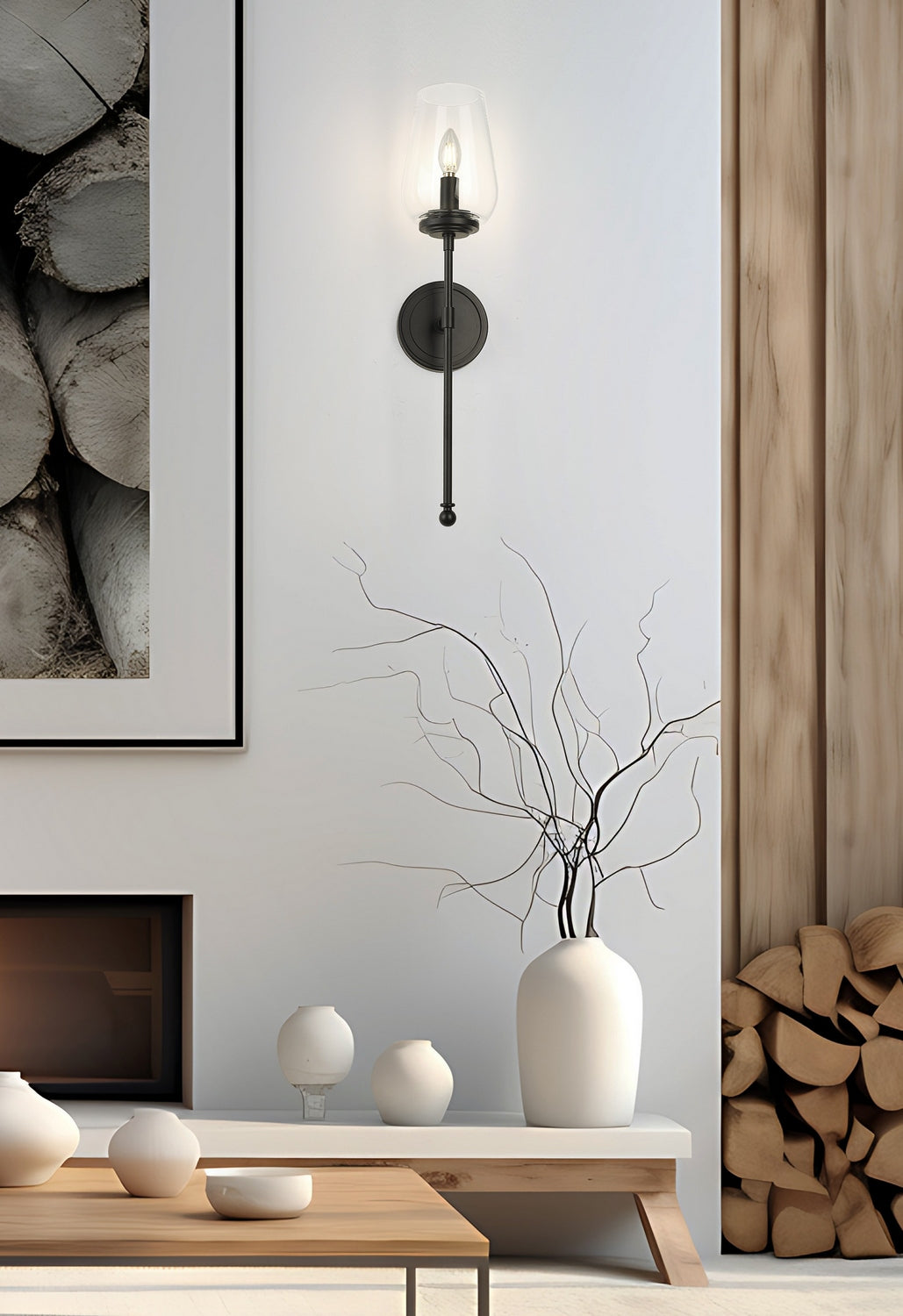 Applique murale Dominique Noir mat – vue 8